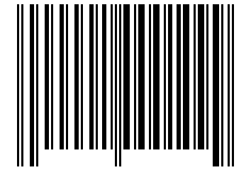 Number 1000109 Barcode