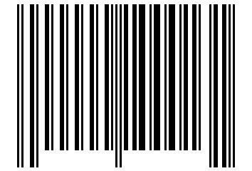 Number 100013 Barcode