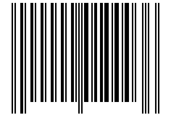 Number 10003 Barcode