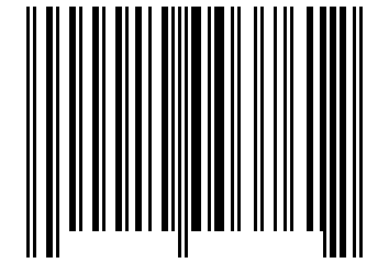 Number 10003761 Barcode