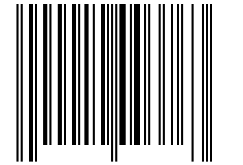 Number 10003763 Barcode