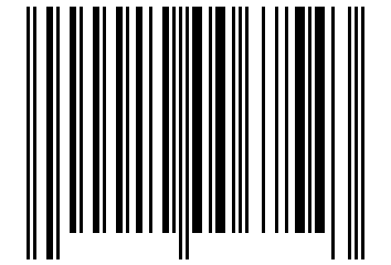 Number 10006754 Barcode
