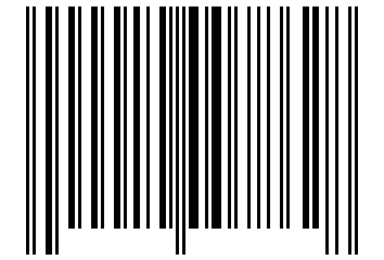 Number 10007862 Barcode
