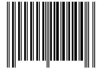 Number 100100 Barcode