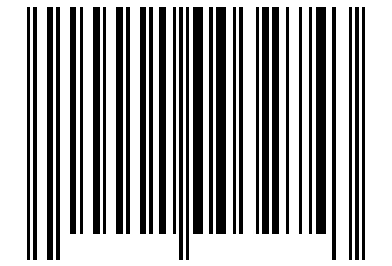 Number 1003274 Barcode