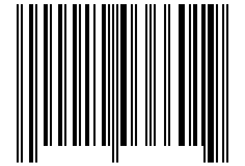 Number 10036601 Barcode