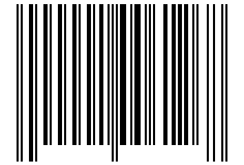 Number 1006126 Barcode