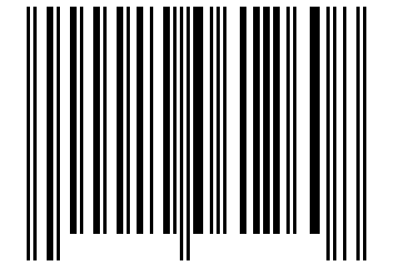 Number 10061260 Barcode