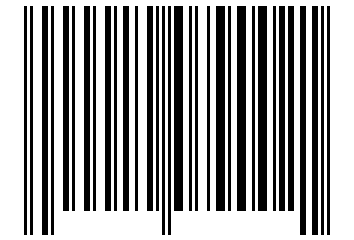 Number 10079002 Barcode