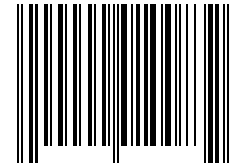 Number 10083 Barcode