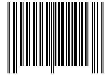 Number 101013 Barcode