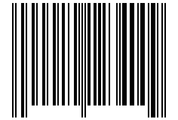 Number 10123400 Barcode