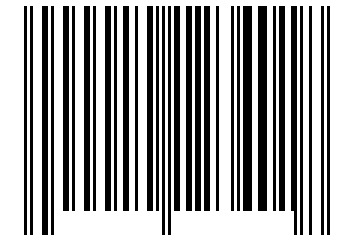 Number 10123401 Barcode