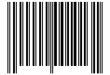 Number 1013 Barcode