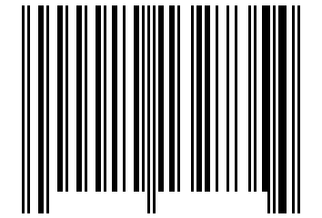 Number 10132735 Barcode