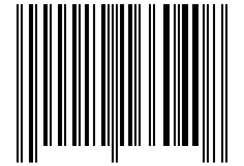 Number 10166040 Barcode
