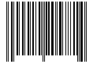 Number 10205781 Barcode