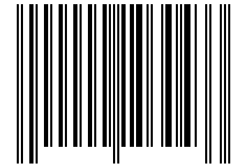 Number 103043 Barcode