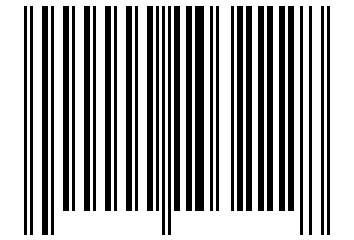 Number 103222 Barcode