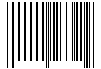 Number 103320 Barcode