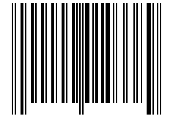 Number 10338 Barcode