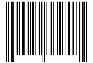 Number 10362807 Barcode