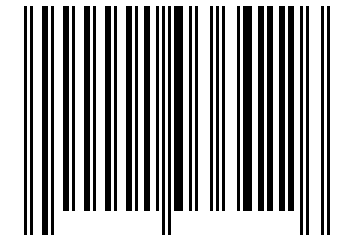 Number 1036422 Barcode