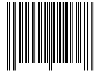 Number 10368 Barcode