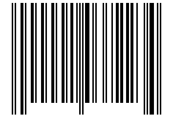 Number 1037223 Barcode