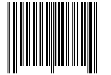 Number 103824 Barcode