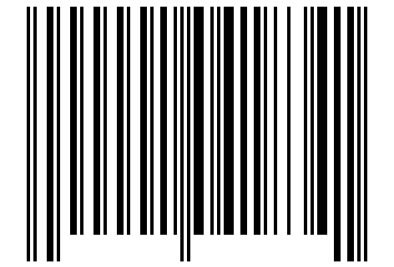 Number 1041834 Barcode