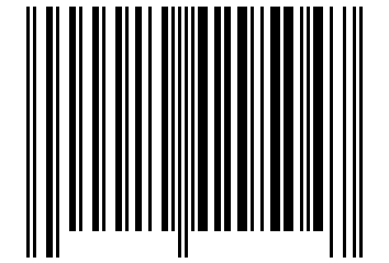 Number 10429504 Barcode