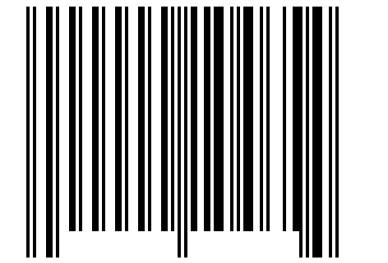 Number 104654 Barcode