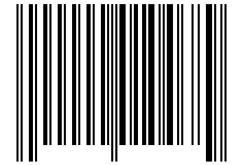 Number 10468 Barcode