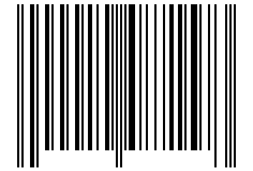 Number 10487157 Barcode