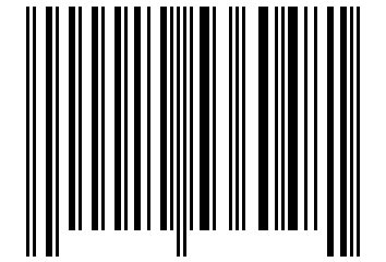 Number 10536048 Barcode