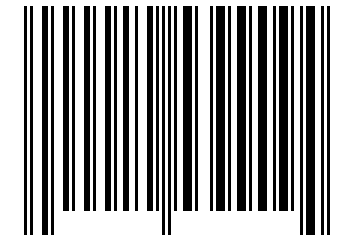 Number 10539909 Barcode