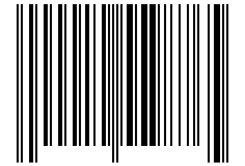 Number 10559876 Barcode