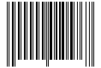 Number 10576 Barcode