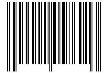 Number 1058601 Barcode