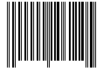 Number 106110 Barcode