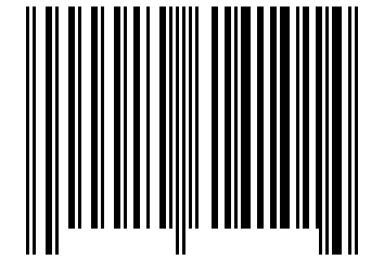 Number 10614101 Barcode
