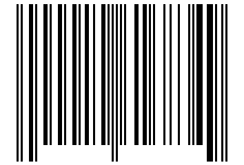 Number 10616834 Barcode