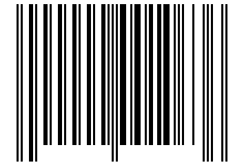Number 1063 Barcode