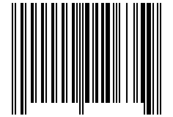 Number 10635 Barcode