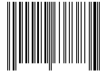 Number 10637383 Barcode