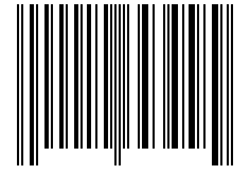 Number 10643458 Barcode