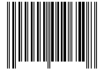 Number 10650 Barcode