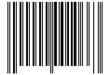 Number 1066 Barcode
