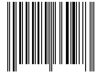 Number 10660973 Barcode